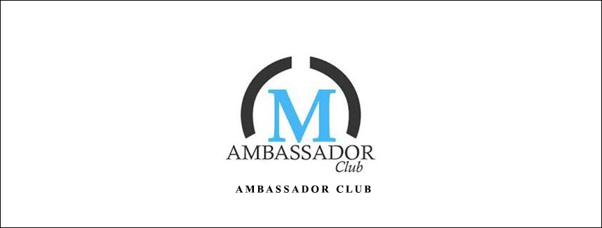 Anthony Morrison – Ambassador Club