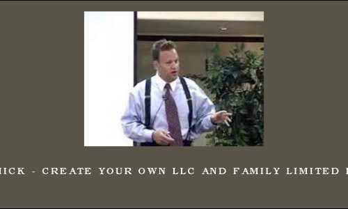 Bill Bronchick – Create Your Own LLC and Family Limited Partnership