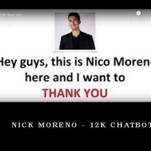 Nick Moreno - 12k Chatbot