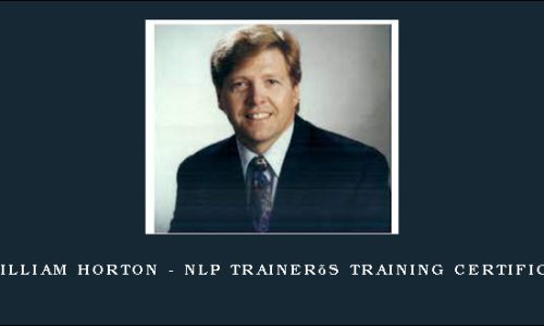 Dr William Horton – NLP Trainer’s Training Certification