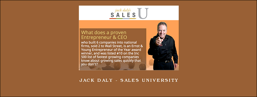 Jack Daly – Sales University