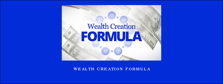 Wealth Creation Formula