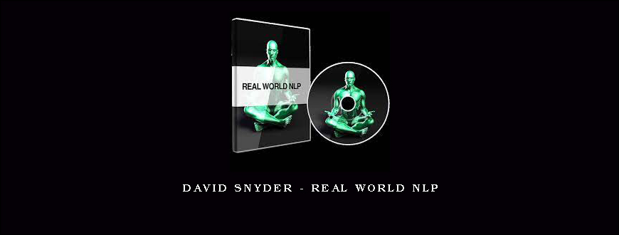 David Snyder – Real World NLP