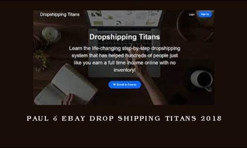 Paul – eBay Drop shipping Titans 2018