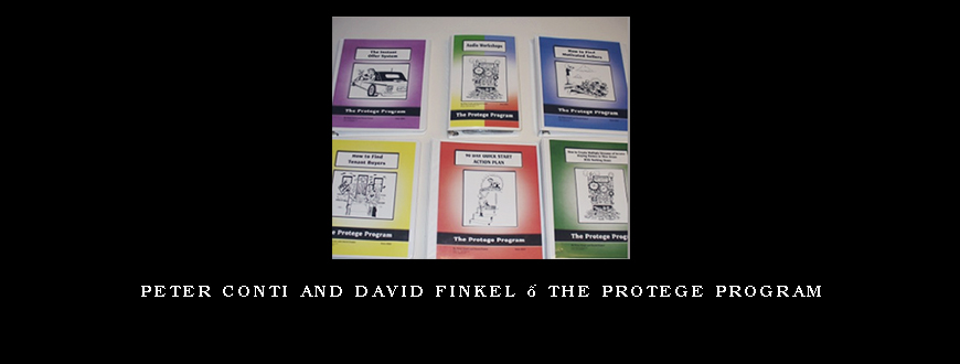 Peter Conti and David Finkel – The Protege Program