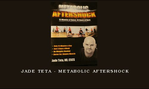 Jade Teta – Metabolic AfterShock