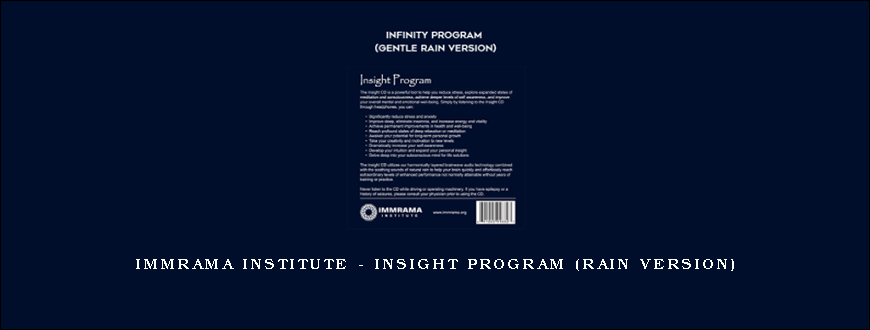 Immrama Institute – Insight Program (Rain Version)