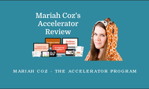 Mariah Coz – The Accelerator Program
