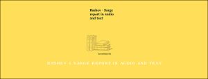 Bashev – Sarge report in audio and text